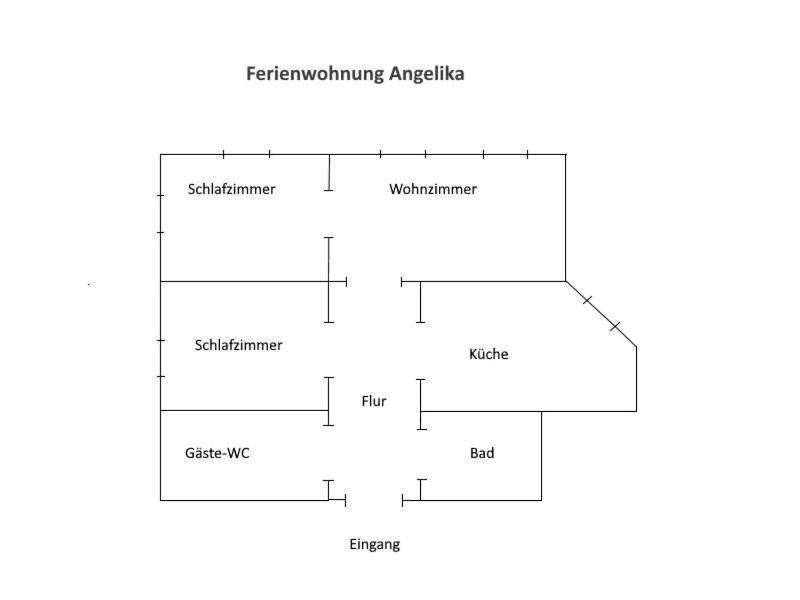Ferienwohnung Angelika Wilhelmshaven Buitenkant foto